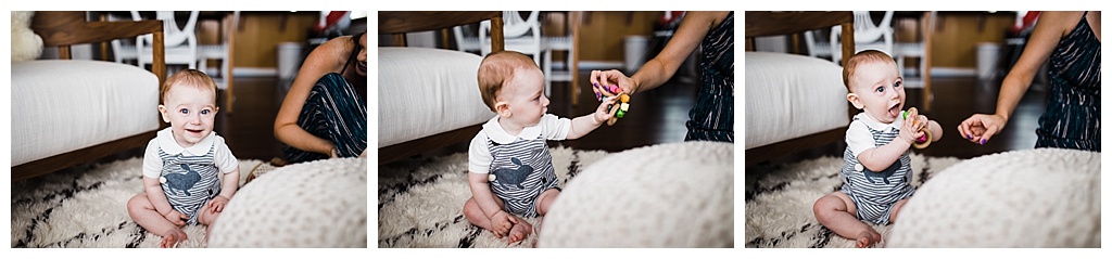 trendy mom, hipster family, julia kinnunen photography, family portraits, summertime, seattle home, tattooed mom, breastfeeding, babies,  couple, family, seattle