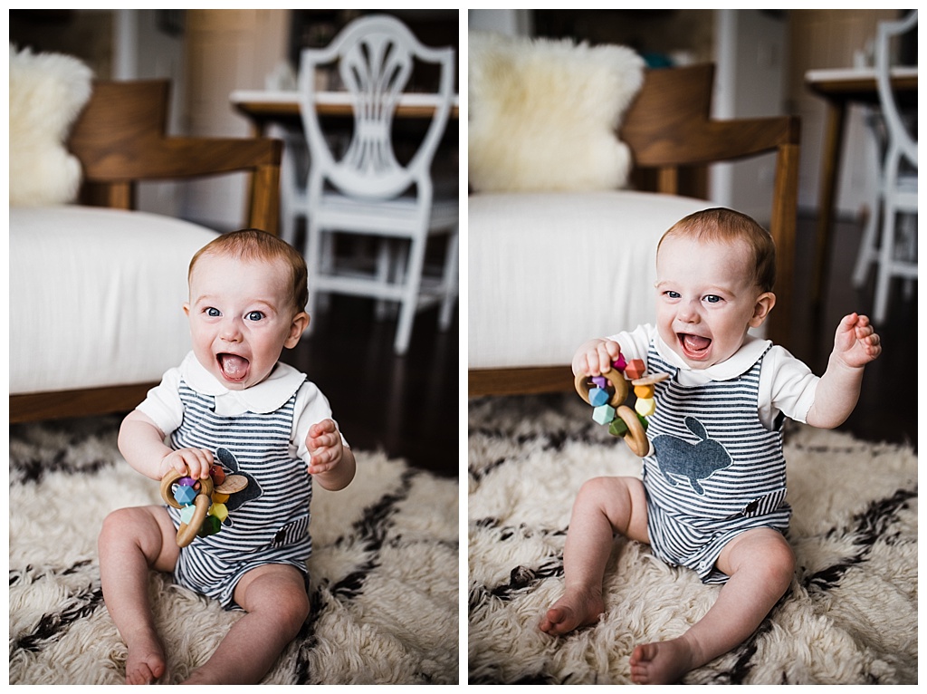 trendy mom, hipster family, julia kinnunen photography, family portraits, summertime, seattle home, tattooed mom, breastfeeding, babies,  couple, family, seattle