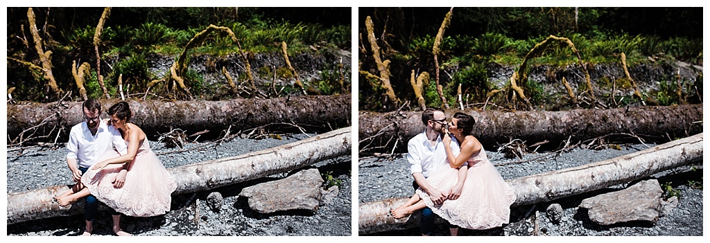 offbeat bride, hoh rainforest, ruby beach, olympic peninsula, julia kinnunen photography, destination wedding, colorado wedding, seattle wedding, wedding photography, bride, groom, adventure seekers, newlyweds, northwest washington wedding, elopement, intimate wedding