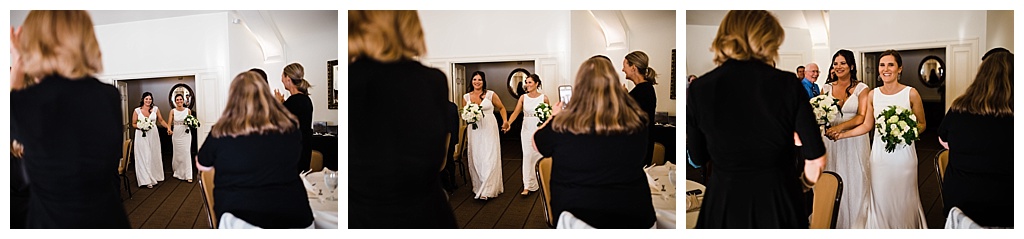 lesbian wedding, offbeat bride, lgbt wedding, gay wedding, two brides, sorrento hotel, boutique hotel wedding, julia kinnunen photography, destination wedding, seattle wedding, wedding photography, bride, newlyweds, same sex wedding, reception