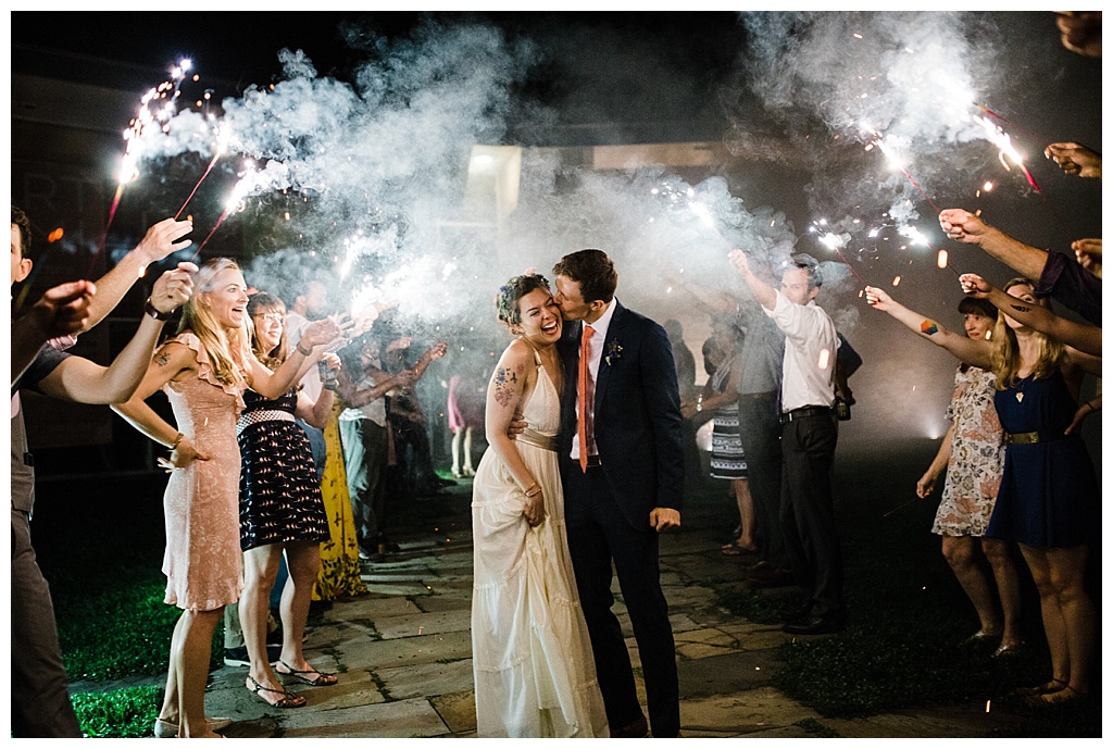 julia kinnunen photography, destination wedding, new york wedding, seattle wedding, wedding photography, bride, groom, newlyweds, offbeat bride, omi international center for the arts, upstate new york wedding, east coast bride, intimate wedding, bespoke bride, reception, sparkler exit