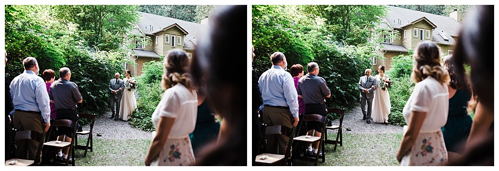 offbeat bride, treehouse point, julia kinnunen photography, destination wedding, seattle wedding, wedding photography, bride, groom, adventure seekers, newlyweds, northwest washington wedding, elopement, intimate wedding, diy wedding, ceremony