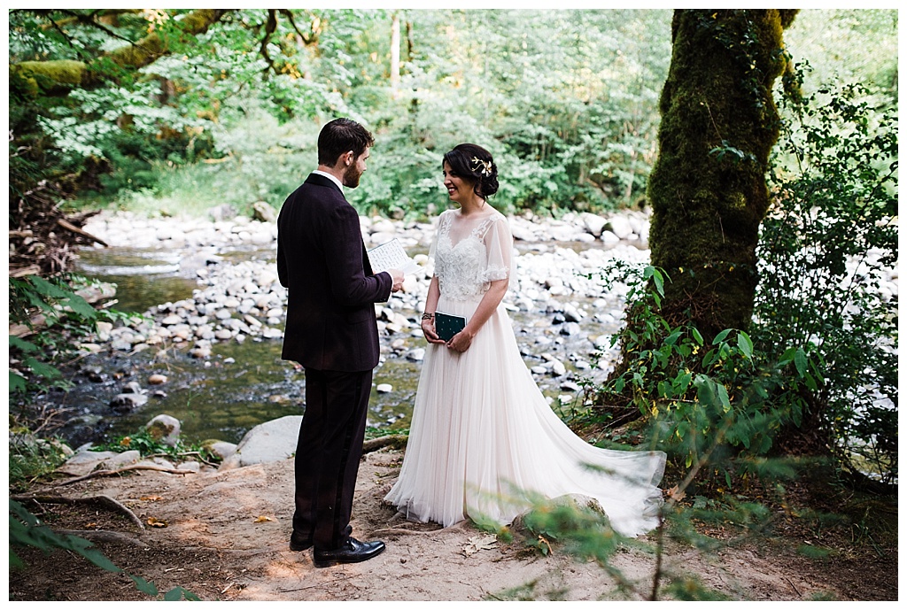 offbeat bride, treehouse point, julia kinnunen photography, destination wedding, seattle wedding, wedding photography, bride, groom, adventure seekers, newlyweds, northwest washington wedding, elopement, intimate wedding, diy wedding, portraits, private vows