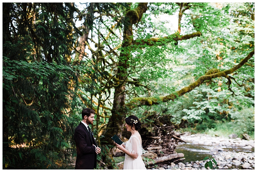 offbeat bride, treehouse point, julia kinnunen photography, destination wedding, seattle wedding, wedding photography, bride, groom, adventure seekers, newlyweds, northwest washington wedding, elopement, intimate wedding, diy wedding, portraits, private vows