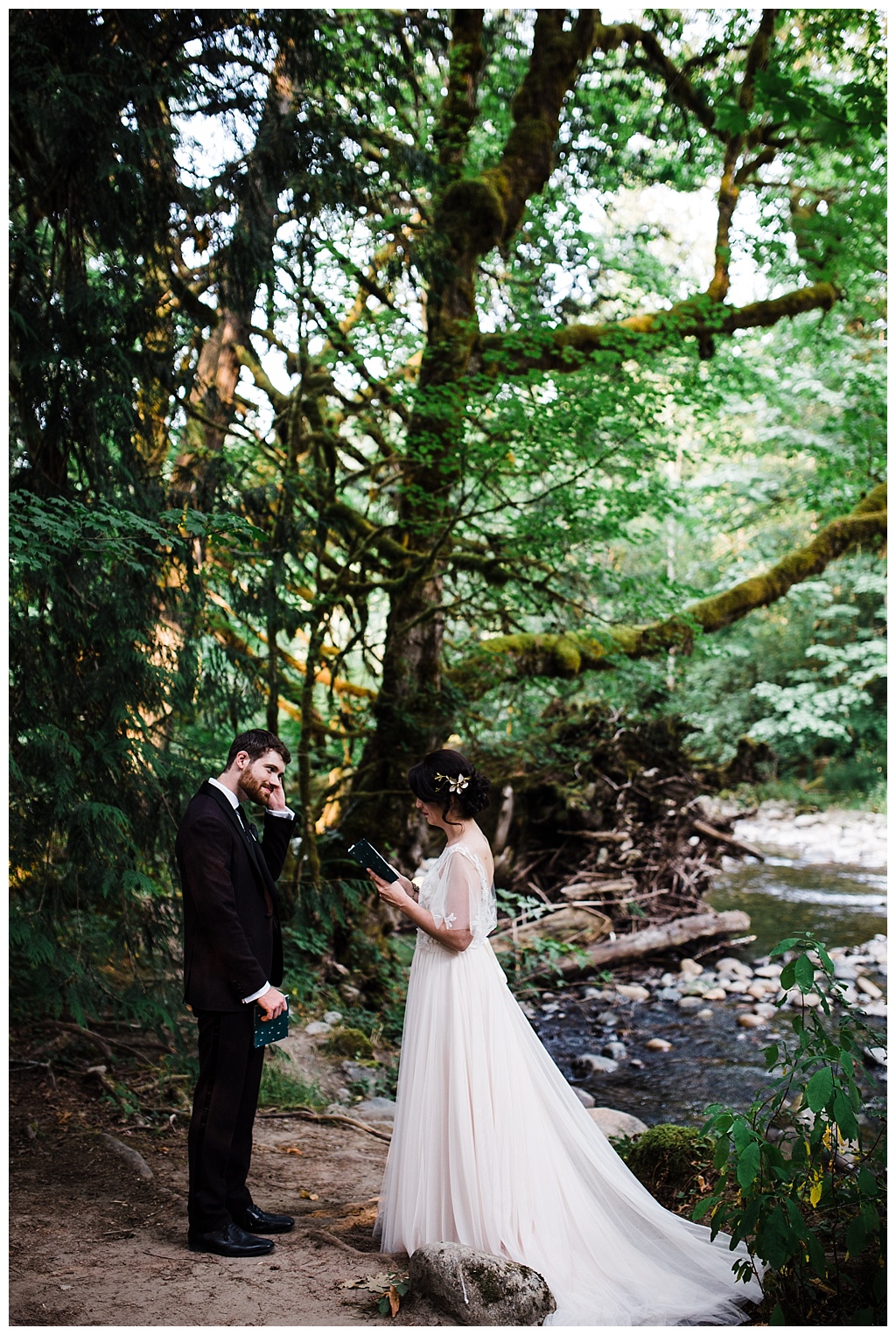 offbeat bride, treehouse point, julia kinnunen photography, destination wedding, seattle wedding, wedding photography, bride, groom, adventure seekers, newlyweds, northwest washington wedding, elopement, intimate wedding, diy wedding, portraits, private vows