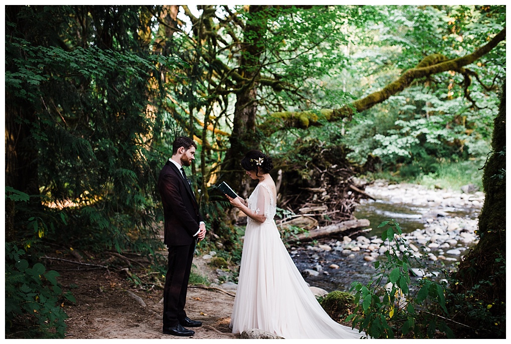 offbeat bride, treehouse point, julia kinnunen photography, destination wedding, seattle wedding, wedding photography, bride, groom, adventure seekers, newlyweds, northwest washington wedding, elopement, intimate wedding, diy wedding, portraits, private vows