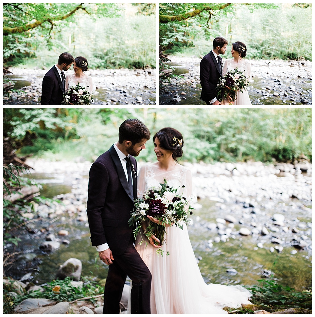 offbeat bride, treehouse point, julia kinnunen photography, destination wedding, seattle wedding, wedding photography, bride, groom, adventure seekers, newlyweds, northwest washington wedding, elopement, intimate wedding, diy wedding, portraits