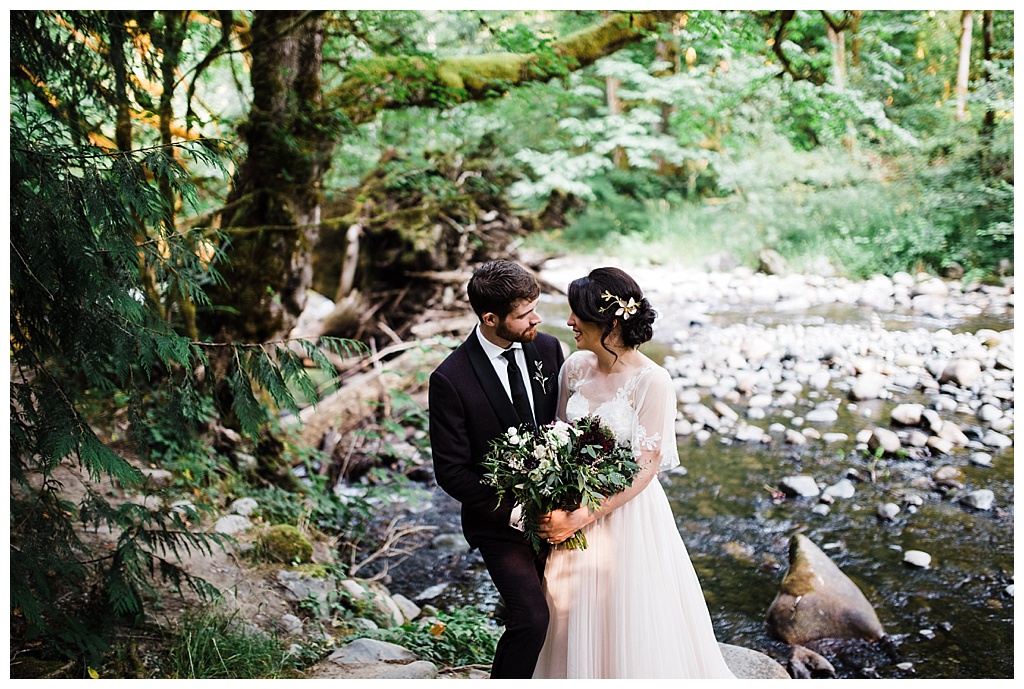 offbeat bride, treehouse point, julia kinnunen photography, destination wedding, seattle wedding, wedding photography, bride, groom, adventure seekers, newlyweds, northwest washington wedding, elopement, intimate wedding, diy wedding, portraits