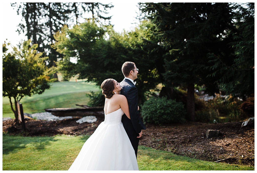 julia kinnunen photography, mccormick woods golf club, port orchard wedding, brunch wedding, seattle wedding, wedding photography, bride, groom, newlyweds, pacific northwest wedding, first look, portraits