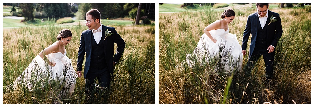 julia kinnunen photography, mccormick woods golf club, port orchard wedding, brunch wedding, seattle wedding, wedding photography, bride, groom, newlyweds, pacific northwest wedding, first look, portraits