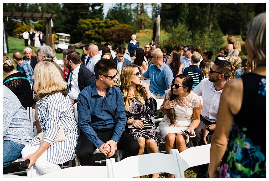 julia kinnunen photography, mccormick woods golf club, port orchard wedding, brunch wedding, seattle wedding, wedding photography, bride, groom, newlyweds, pacific northwest wedding, ceremony