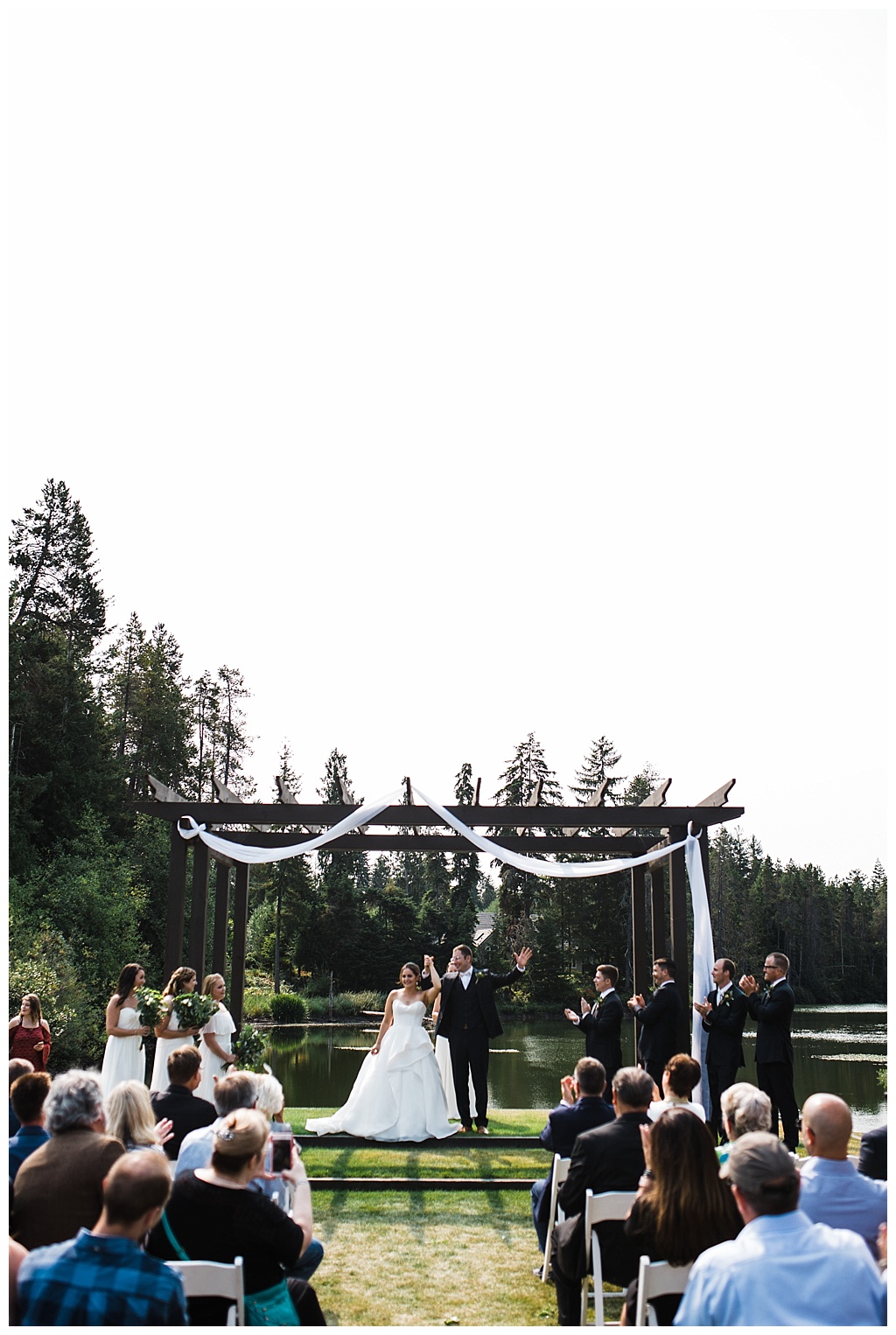 julia kinnunen photography, mccormick woods golf club, port orchard wedding, brunch wedding, seattle wedding, wedding photography, bride, groom, newlyweds, pacific northwest wedding, ceremony