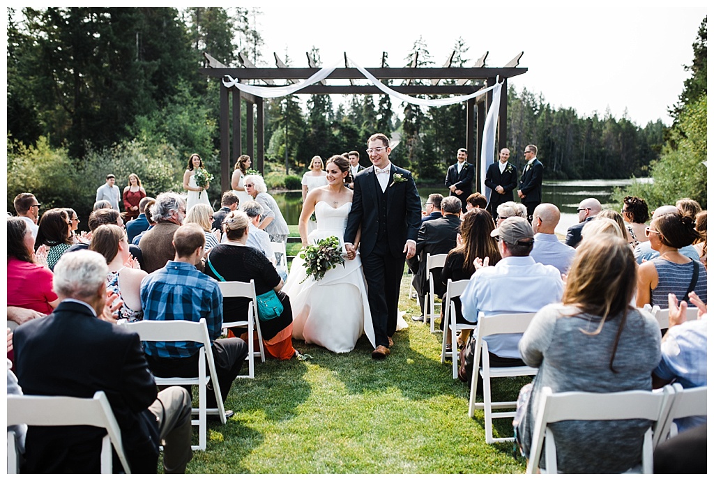 julia kinnunen photography, mccormick woods golf club, port orchard wedding, brunch wedding, seattle wedding, wedding photography, bride, groom, newlyweds, pacific northwest wedding, ceremony