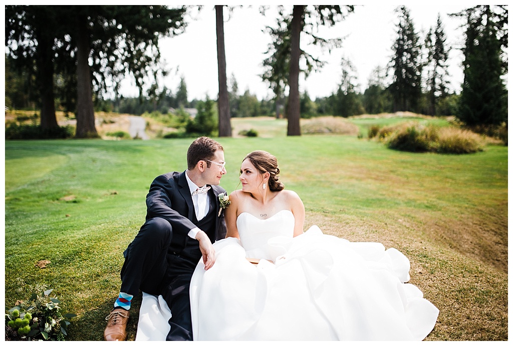 julia kinnunen photography, mccormick woods golf club, port orchard wedding, brunch wedding, seattle wedding, wedding photography, bride, groom, newlyweds, pacific northwest wedding, portraits 