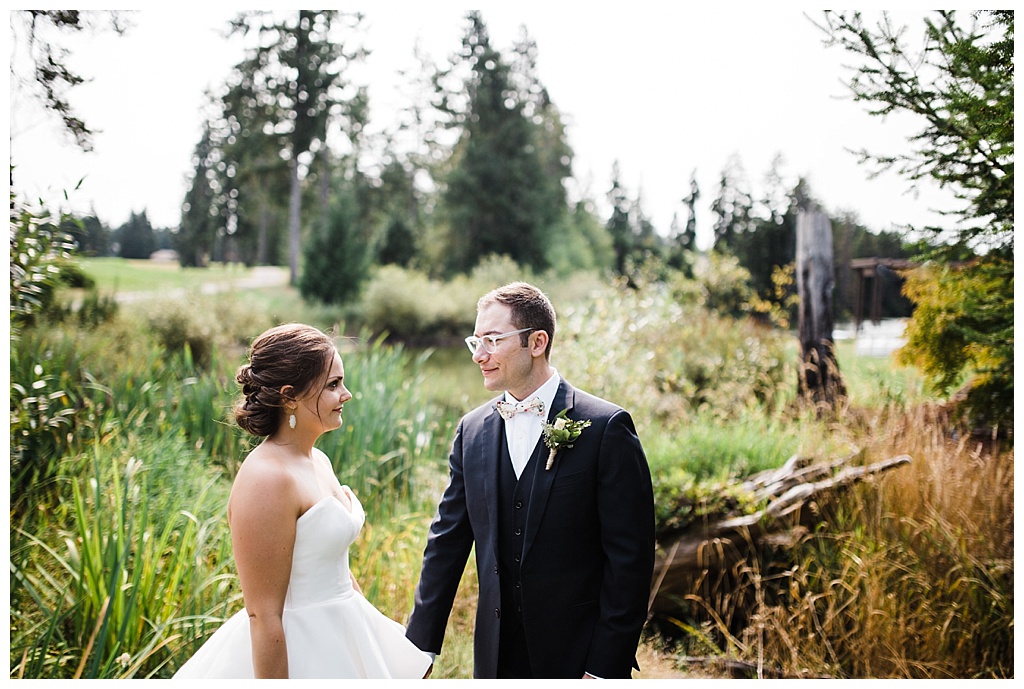 julia kinnunen photography, mccormick woods golf club, port orchard wedding, brunch wedding, seattle wedding, wedding photography, bride, groom, newlyweds, pacific northwest wedding, portraits 