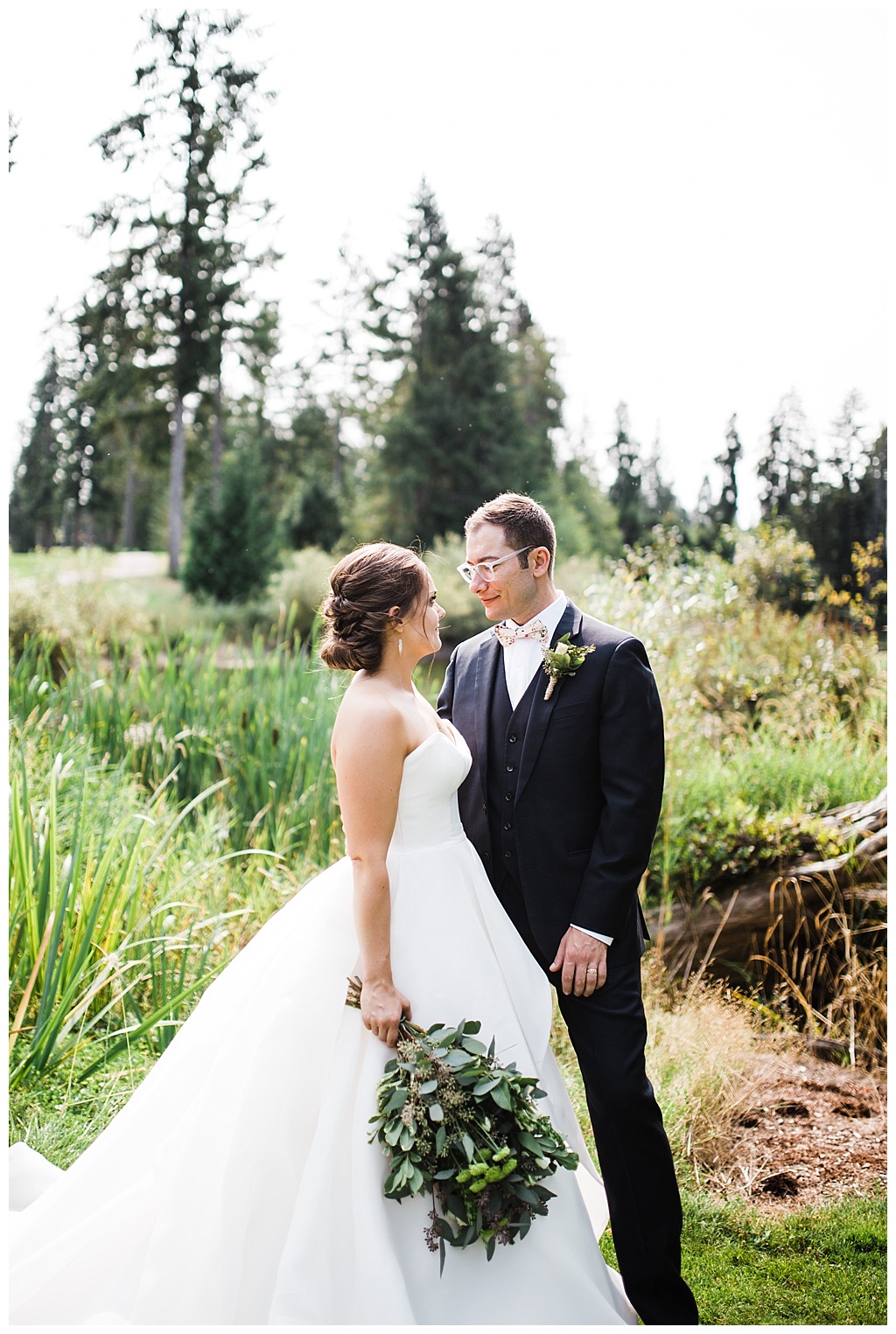 julia kinnunen photography, mccormick woods golf club, port orchard wedding, brunch wedding, seattle wedding, wedding photography, bride, groom, newlyweds, pacific northwest wedding, portraits 