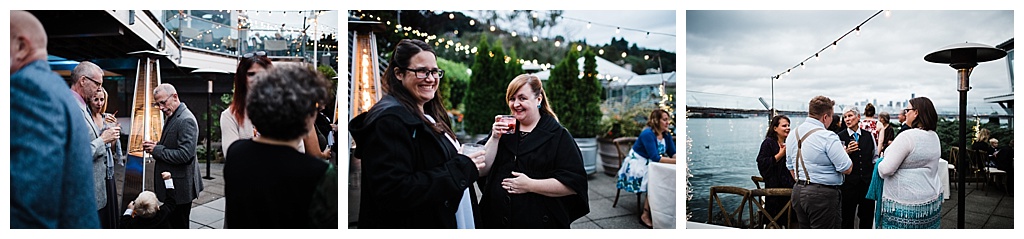 lesbian wedding, offbeat bride, lgbt wedding, gay wedding, two brides, alki beach, salty's on alki wedding, julia kinnunen photography, destination wedding, seattle wedding, wedding photography, bride, newlyweds, same sex wedding, reception