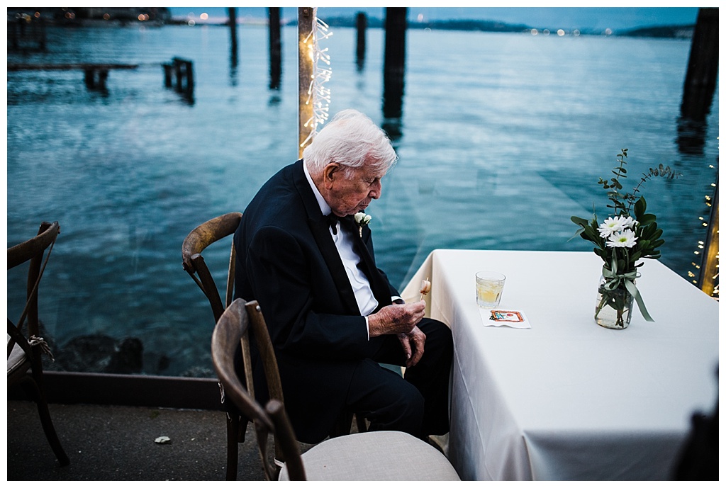 lesbian wedding, offbeat bride, lgbt wedding, gay wedding, two brides, alki beach, salty's on alki wedding, julia kinnunen photography, destination wedding, seattle wedding, wedding photography, bride, newlyweds, same sex wedding, reception