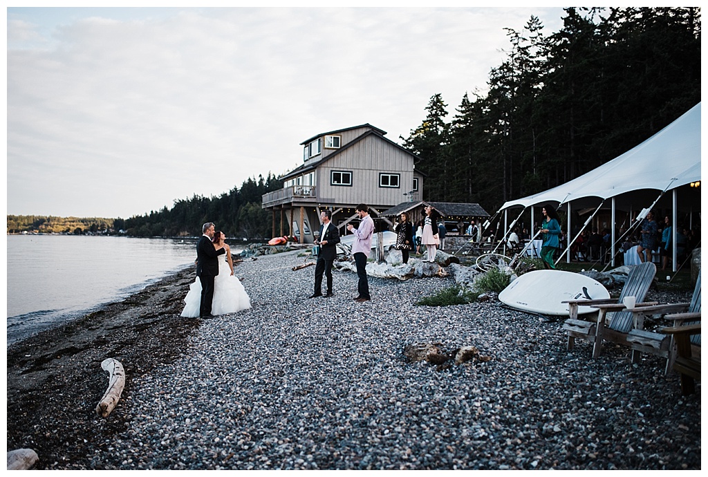 offbeat bride, guemes island resort, julia kinnunen photography, destination wedding, seattle wedding, wedding photography, bride, groom, adventure seekers, newlyweds, northwest washington wedding, elopement, intimate wedding, details, reception, portraits, golden hour