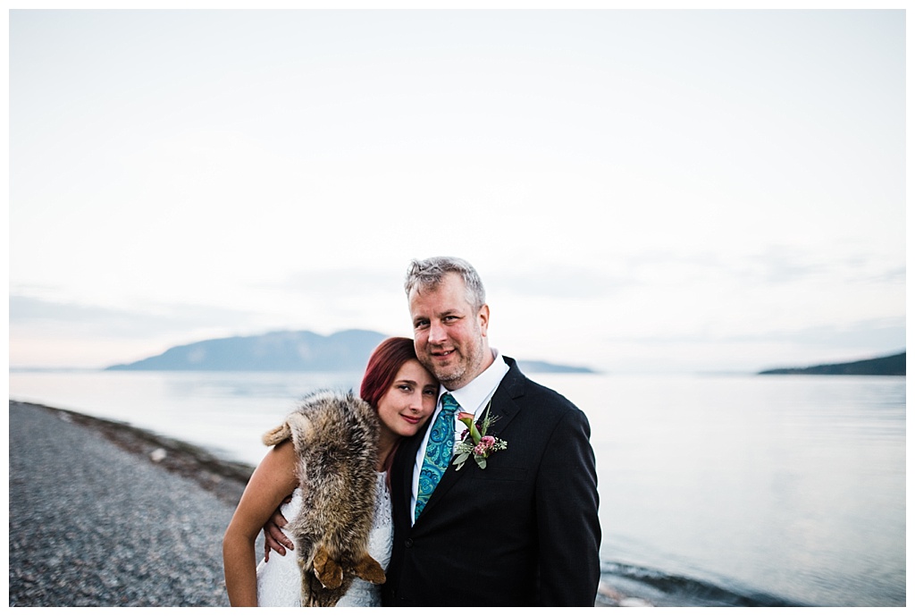 offbeat bride, guemes island resort, julia kinnunen photography, destination wedding, seattle wedding, wedding photography, bride, groom, adventure seekers, newlyweds, northwest washington wedding, elopement, intimate wedding, details, reception, portraits, golden hour