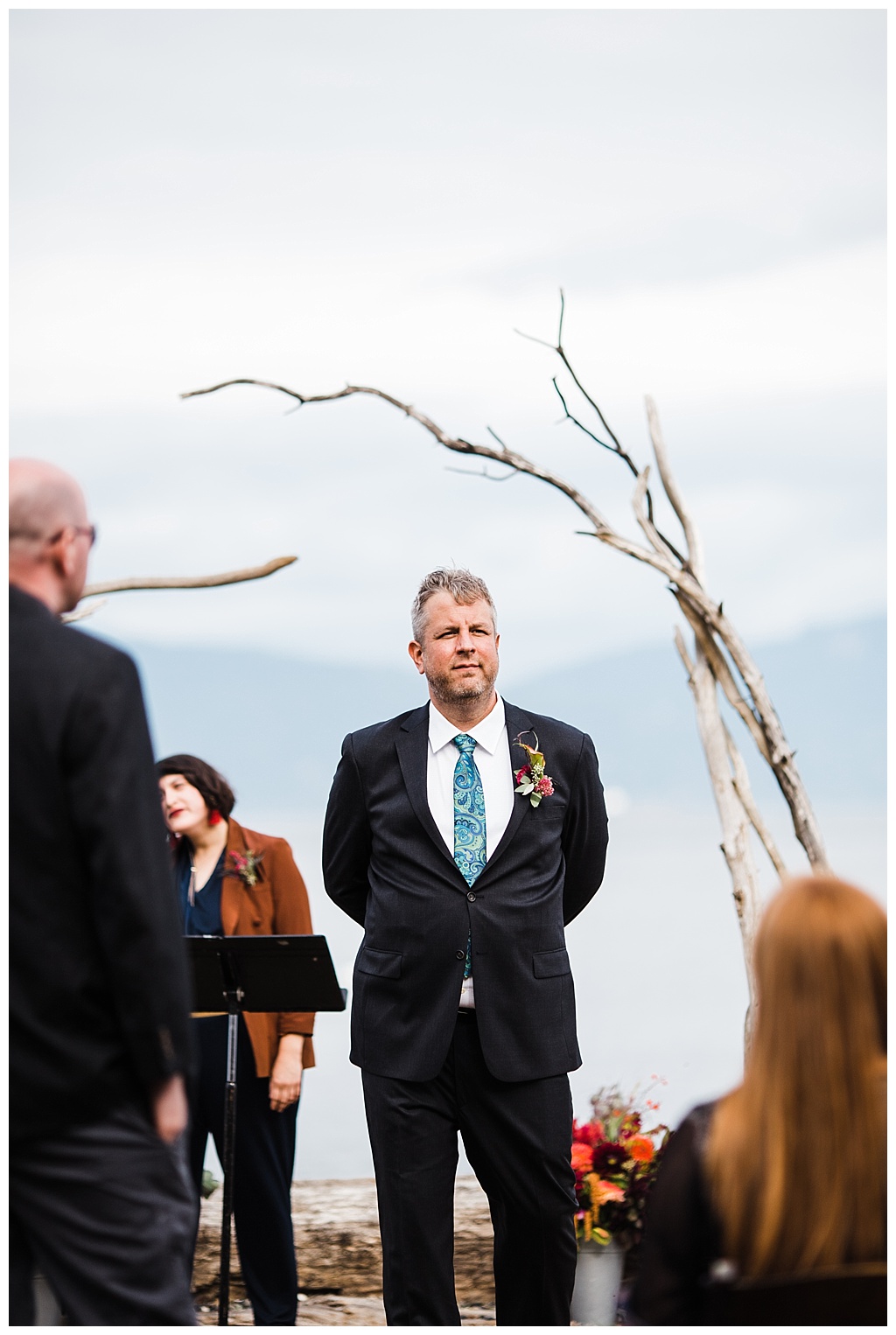 offbeat bride, guemes island resort, julia kinnunen photography, destination wedding, seattle wedding, wedding photography, bride, groom, adventure seekers, newlyweds, northwest washington wedding, elopement, intimate wedding, details, ceremony