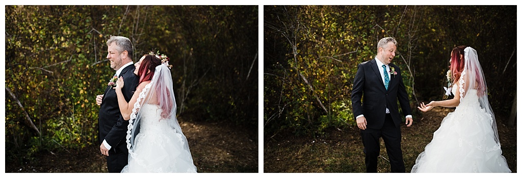 offbeat bride, guemes island resort, julia kinnunen photography, destination wedding, seattle wedding, wedding photography, bride, groom, adventure seekers, newlyweds, northwest washington wedding, elopement, intimate wedding, portraits, first look