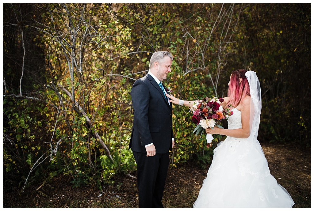 offbeat bride, guemes island resort, julia kinnunen photography, destination wedding, seattle wedding, wedding photography, bride, groom, adventure seekers, newlyweds, northwest washington wedding, elopement, intimate wedding, portraits, first look