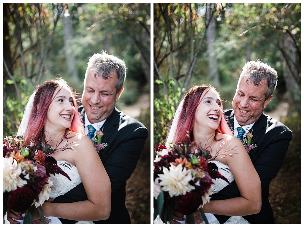 offbeat bride, guemes island resort, julia kinnunen photography, destination wedding, seattle wedding, wedding photography, bride, groom, adventure seekers, newlyweds, northwest washington wedding, elopement, intimate wedding, portraits, first look