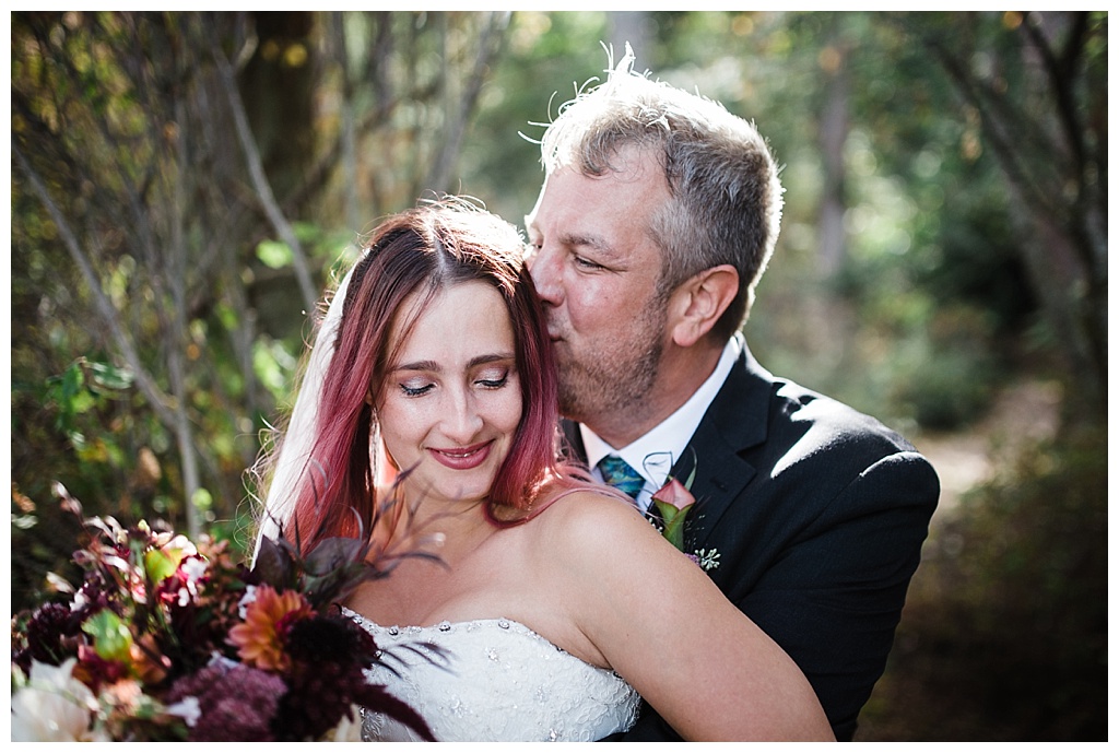 offbeat bride, guemes island resort, julia kinnunen photography, destination wedding, seattle wedding, wedding photography, bride, groom, adventure seekers, newlyweds, northwest washington wedding, elopement, intimate wedding, portraits, first look