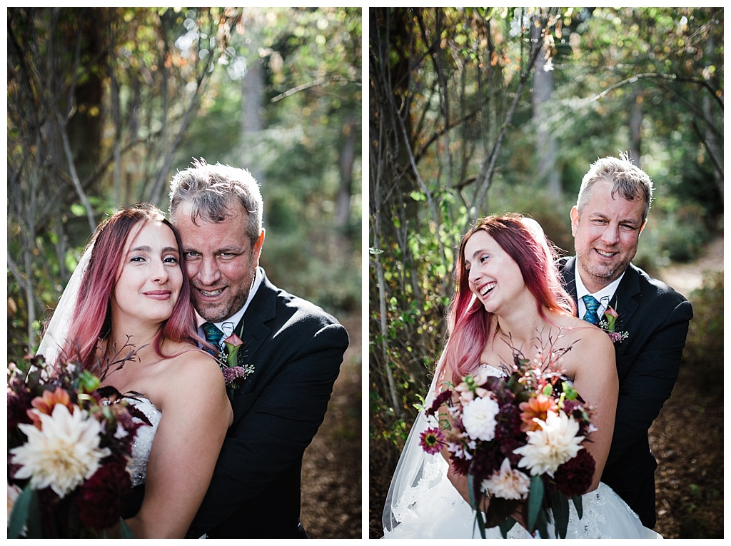 offbeat bride, guemes island resort, julia kinnunen photography, destination wedding, seattle wedding, wedding photography, bride, groom, adventure seekers, newlyweds, northwest washington wedding, elopement, intimate wedding, portraits, first look