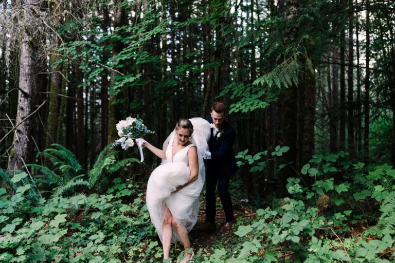 Holly + Jesse. A PNW Backyard Wedding.