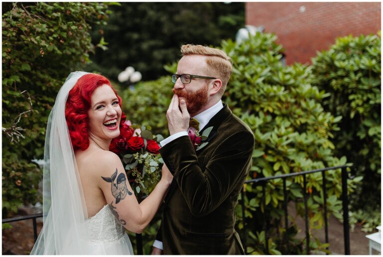 Heather + Lee. A Hollywood Schoolhouse Wedding.