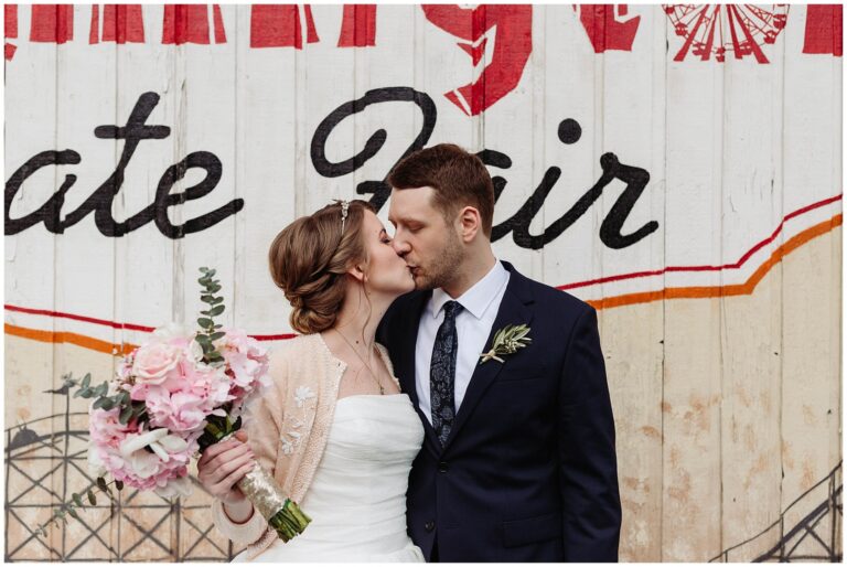 Rachel + Taylor. A Washington Fairgrounds Wedding.