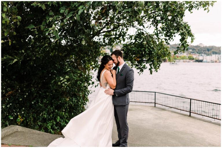 Kate + Taylor. A Lake Union Cafe Wedding.