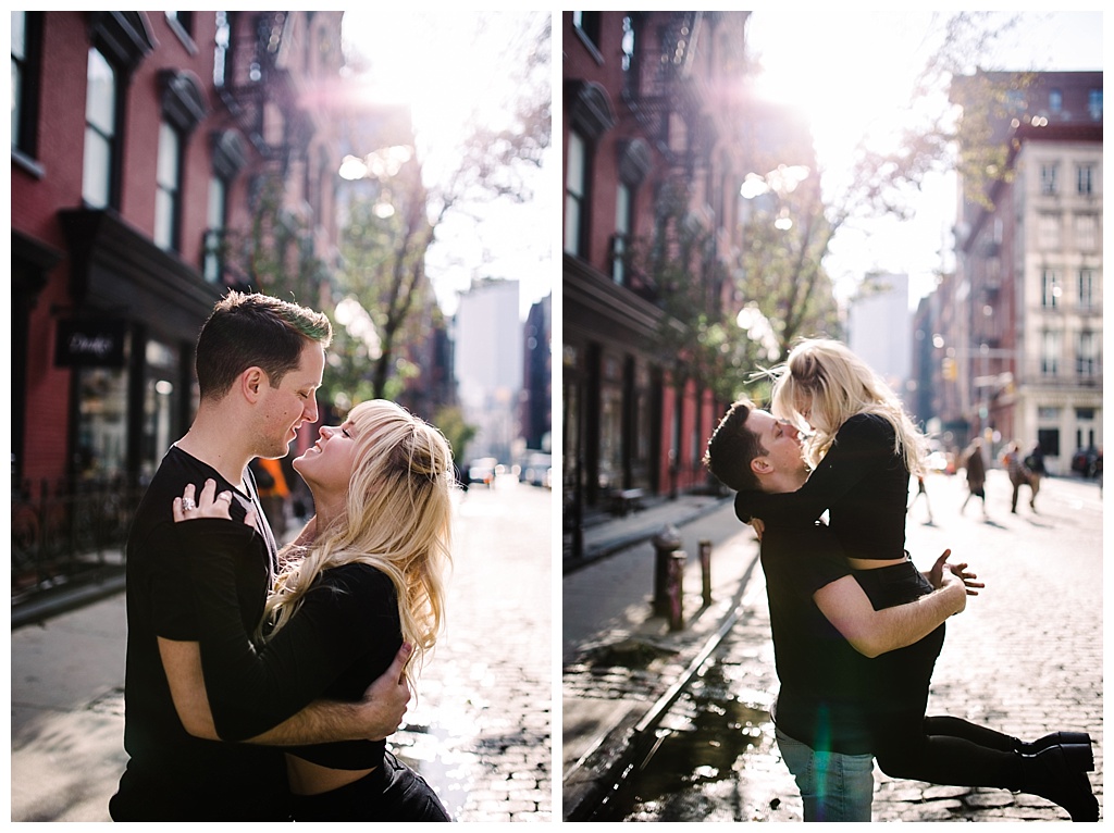 julia kinnunen photography, seattle wedding photographer, new york city wedding photographer, soho engagement photos, urban engagement photos, love is love, hipster couple