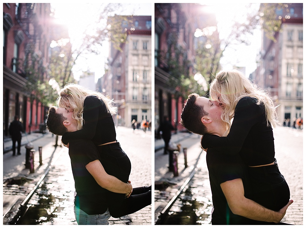 julia kinnunen photography, seattle wedding photographer, new york city wedding photographer, soho engagement photos, urban engagement photos, love is love, hipster couple