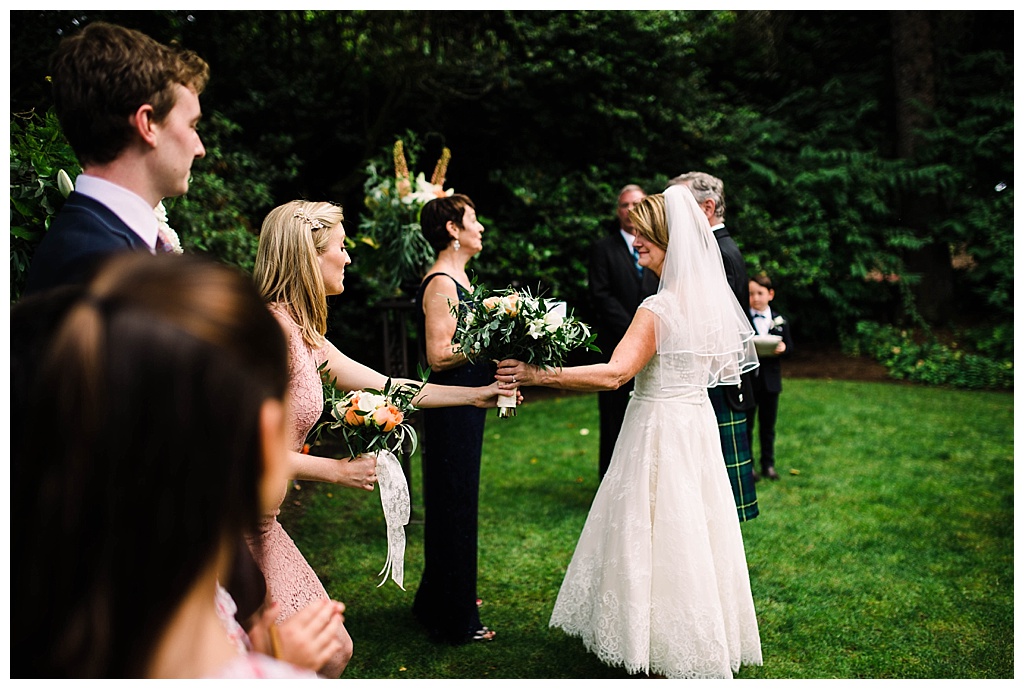 offbeat bride, intimate wedding, adventure wedding, robinswood house, seattle engagement, seattle bride, seattle groom, julia kinnunen photography, destination wedding, seattle wedding, wedding photography, newlyweds, diy wedding, flying anchor event design, seattle bride magazine, park wedding, garden wedding