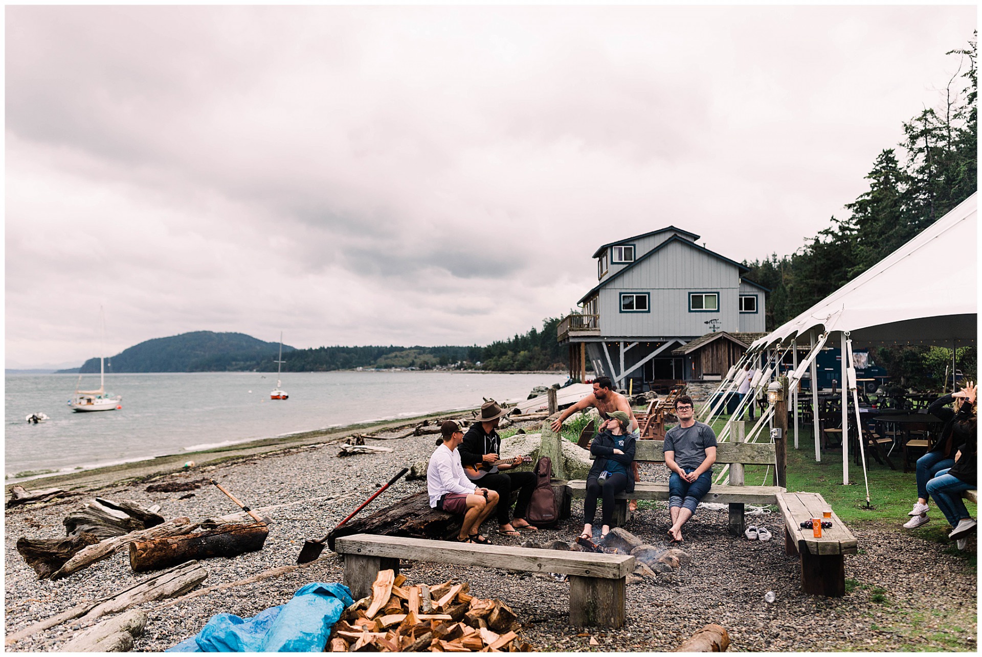 offbeat bride, intimate wedding, adventure wedding, guemes island resort, beachfront wedding, guemes island wedding, seattle engagement, seattle bride, seattle groom, engagement session, julia kinnunen photography, destination wedding, seattle wedding, wedding photography, newlyweds, diy wedding, guemes island resort wedding photographer